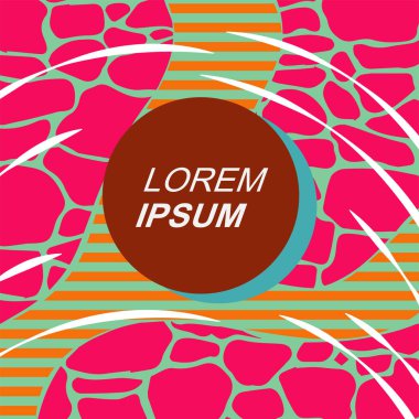 Çizgilerin ve dalgalı dokuların soyut arkaplanı. Bazı lekeler veya taş dokusu olan soyut arkaplan vektör sanatı.