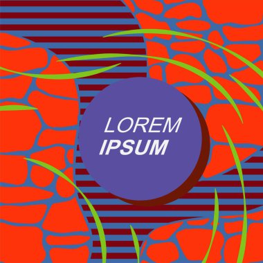 Çizgilerin ve dalgalı dokuların soyut arkaplanı. Bazı lekeler veya taş dokusu olan soyut arkaplan vektör sanatı.