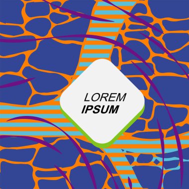 Çizgilerin ve dalgalı dokuların soyut arkaplanı. Bazı lekeler veya taş dokusu olan soyut arkaplan vektör sanatı.