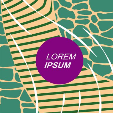 Çizgilerin ve dalgalı dokuların soyut arkaplanı. Bazı lekeler veya taş dokusu olan soyut arkaplan vektör sanatı.