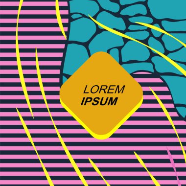 Çizgilerin ve dalgalı dokuların soyut arkaplanı. Bazı lekeler veya taş dokusu olan soyut arkaplan vektör sanatı.