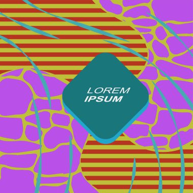 Çizgilerin ve dalgalı dokuların soyut arkaplanı. Bazı lekeler veya taş dokusu olan soyut arkaplan vektör sanatı.