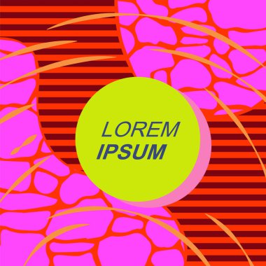 Çizgilerin ve dalgalı dokuların soyut arkaplanı. Bazı lekeler veya taş dokusu olan soyut arkaplan vektör sanatı.