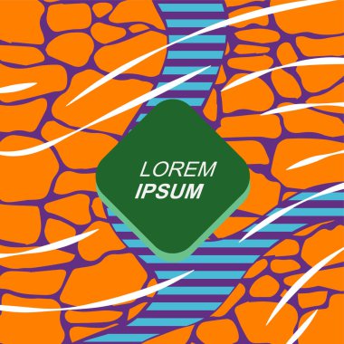 Çizgilerin ve dalgalı dokuların soyut arkaplanı. Bazı lekeler veya taş dokusu olan soyut arkaplan vektör sanatı.