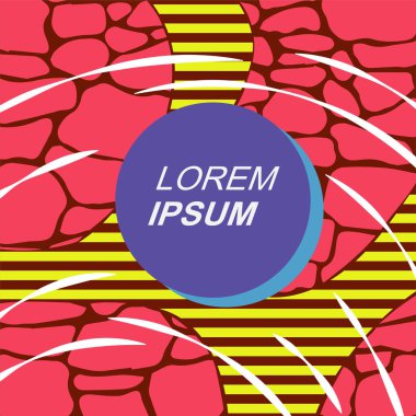 Çizgilerin ve dalgalı dokuların soyut arkaplanı. Bazı lekeler veya taş dokusu olan soyut arkaplan vektör sanatı.