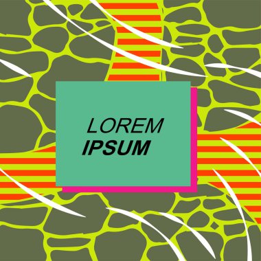 Çizgilerin ve dalgalı dokuların soyut arkaplanı. Bazı lekeler veya taş dokusu olan soyut arkaplan vektör sanatı.