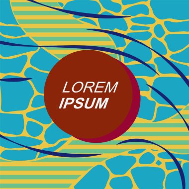 Çizgilerin ve dalgalı dokuların soyut arkaplanı. Bazı lekeler veya taş dokusu olan soyut arkaplan vektör sanatı.