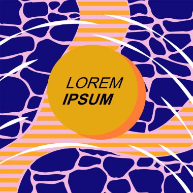 Çizgili dokunun soyut arkaplanı. Soyut arkaplan vektör sanatı.