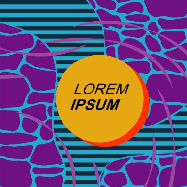 Çizgili dokunun soyut arkaplanı. Soyut arkaplan vektör sanatı.