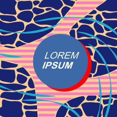 Çizgili dokunun soyut arkaplanı. Soyut arkaplan vektör sanatı.