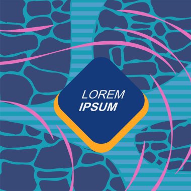 Çizgili dokunun soyut arkaplanı. Soyut arkaplan vektör sanatı.