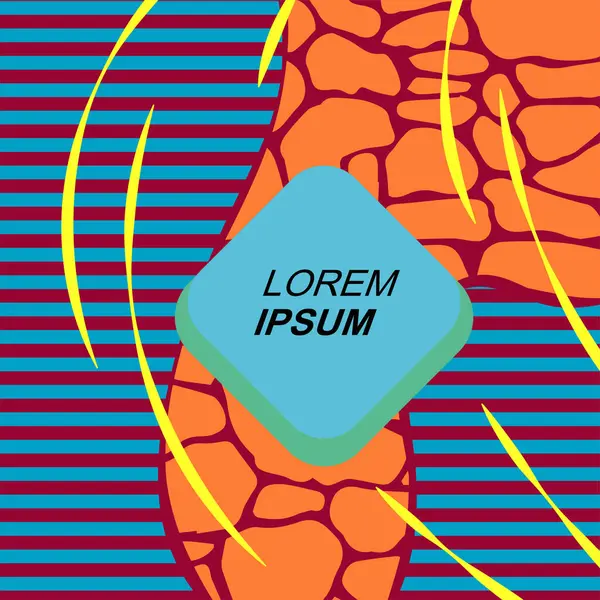 Çizgilerin ve dalgalı dokuların soyut arkaplanı. Bazı lekeler veya taş dokusu olan soyut arkaplan vektör sanatı.