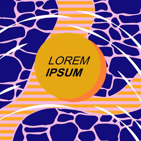 Çizgili dokunun soyut arkaplanı. Soyut arkaplan vektör sanatı.