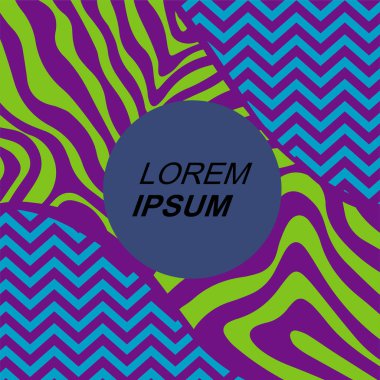 Çizgili dokunun soyut arkaplanı. Soyut arkaplan vektör sanatı.