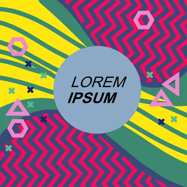 Zik zag çizgilerinin ve dalgalı dokuların soyut arkaplanı. Soyut arkaplan vektör sanatı.