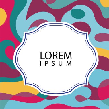 Çeşitli renklerin kıvrımlı girdaplarıyla soyut bir arkaplan. Akan girdaplarla soyut arkaplan ve boşluğu kopyala. Metin alanı olan soyut arkaplan.