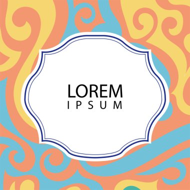 Çeşitli renklerin kıvrımlı girdaplarıyla soyut bir arkaplan. Akan girdaplarla soyut arkaplan ve boşluğu kopyala. Metin alanı olan soyut arkaplan.