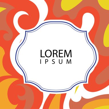 Çeşitli renklerin kıvrımlı girdaplarıyla soyut bir arkaplan. Akan girdaplarla soyut arkaplan ve boşluğu kopyala. Metin alanı olan soyut arkaplan.