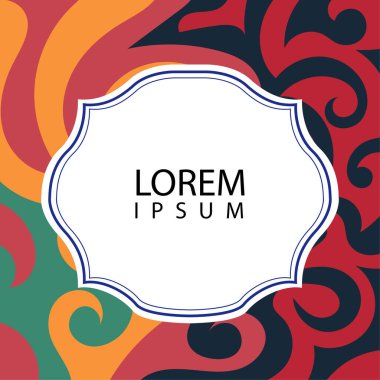 Çeşitli renklerin kıvrımlı girdaplarıyla soyut bir arkaplan. Akan girdaplarla soyut arkaplan ve boşluğu kopyala. Metin alanı olan soyut arkaplan.