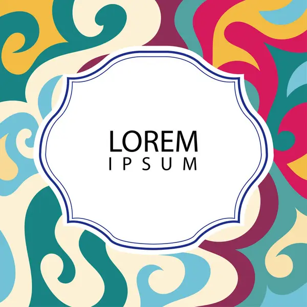 Çeşitli renklerin kıvrımlı girdaplarıyla soyut bir arkaplan. Akan girdaplarla soyut arkaplan ve boşluğu kopyala. Metin alanı olan soyut arkaplan.