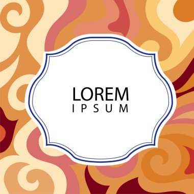 Çeşitli renklerin kıvrımlı girdaplarıyla soyut bir arkaplan. Akan girdaplarla soyut arkaplan ve boşluğu kopyala. Metin alanı olan soyut arkaplan.