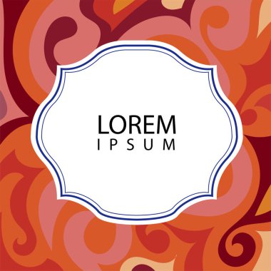 Çeşitli renklerin kıvrımlı girdaplarıyla soyut bir arkaplan. Akan girdaplarla soyut arkaplan ve boşluğu kopyala. Metin alanı olan soyut arkaplan.