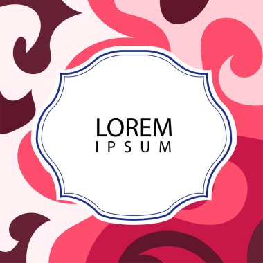 Çeşitli renklerin kıvrımlı girdaplarıyla soyut bir arkaplan. Akan girdaplarla soyut arkaplan ve boşluğu kopyala. Metin alanı olan soyut arkaplan.