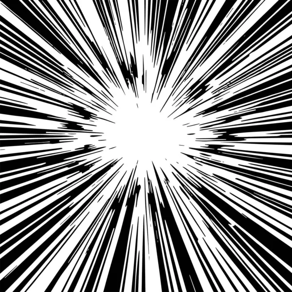 Pop sanat veya retro temalı illüstrasyon için hareket çizgisi arkaplan illüstrasyonu.