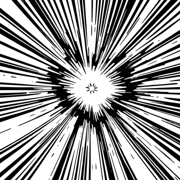 Pop sanat veya retro temalı illüstrasyon için hareket çizgisi arkaplan illüstrasyonu.