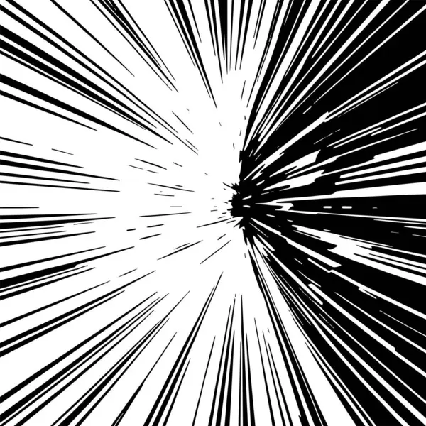 Pop sanat veya retro temalı illüstrasyon için hareket çizgisi arkaplan illüstrasyonu.