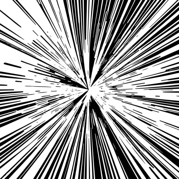 Pop sanat veya retro temalı illüstrasyon için hareket çizgisi arkaplan illüstrasyonu.