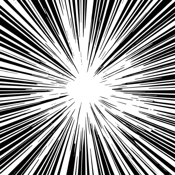 Pop sanat veya retro temalı illüstrasyon için hareket çizgisi arkaplan illüstrasyonu.