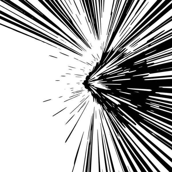 Pop sanat veya retro temalı illüstrasyon için hareket çizgisi arkaplan illüstrasyonu.