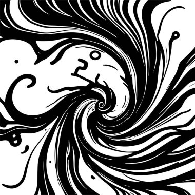 Girdap akış çizgileri olan soyut bir arkaplan. Sanatsal akış çizgileri arka plan sanatı