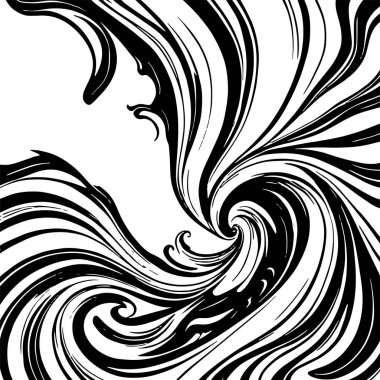 Girdap akış çizgileri olan soyut bir arkaplan. Sanatsal akış çizgileri arka plan sanatı