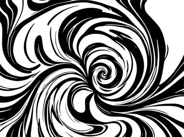 Girdap akış çizgileri olan soyut bir arkaplan. Sanatsal akış çizgileri arka plan sanatı