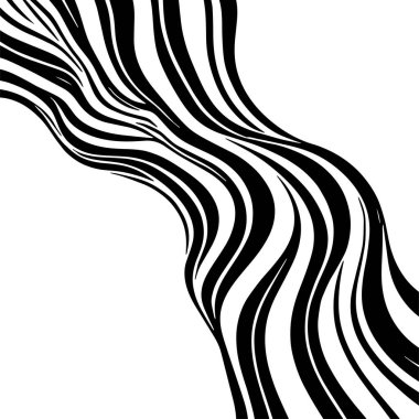 Dalgalı çizgilerin soyut arkaplanı.