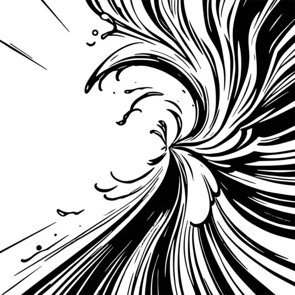 Girdap akış çizgileri olan soyut bir arkaplan. Sanatsal akış çizgileri arka plan sanatı