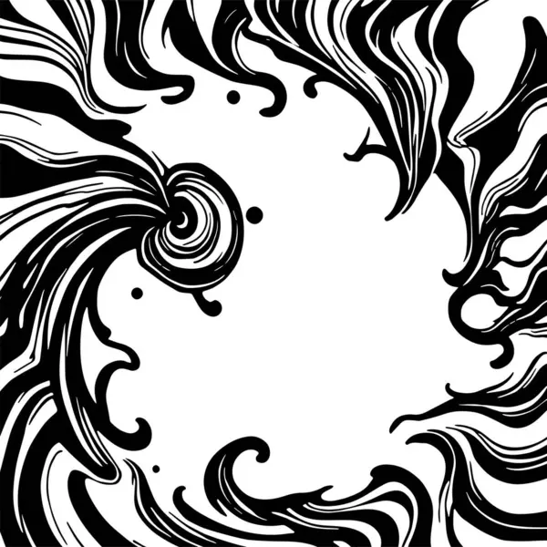 Girdap akış çizgileri olan soyut bir arkaplan. Sanatsal akış çizgileri arka plan sanatı