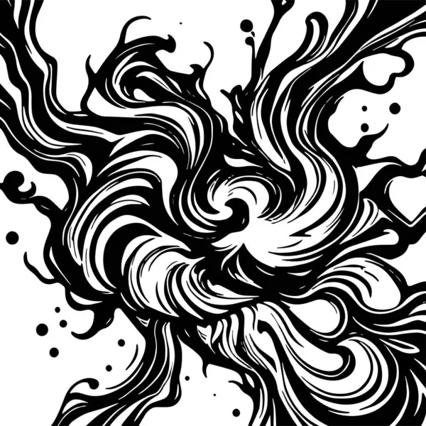 Girdap akış çizgileri olan soyut bir arkaplan. Sanatsal akış çizgileri arka plan sanatı