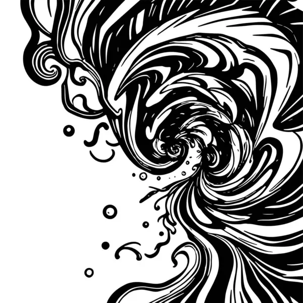 Girdap akış çizgileri olan soyut bir arkaplan. Sanatsal akış çizgileri arka plan sanatı