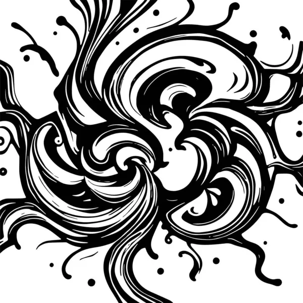 Girdap akış çizgileri olan soyut bir arkaplan. Sanatsal akış çizgileri arka plan sanatı