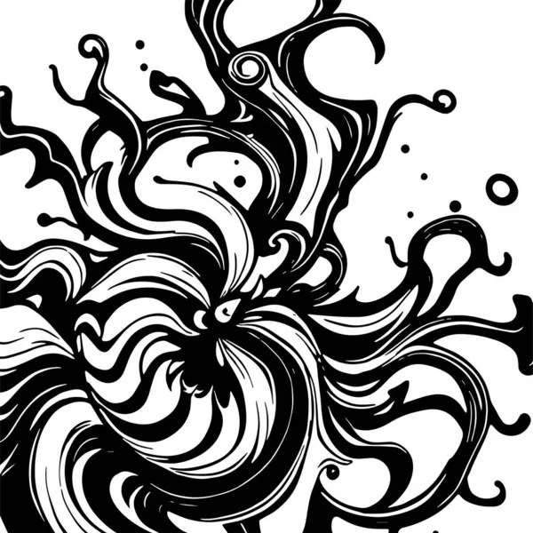 Girdap akış çizgileri olan soyut bir arkaplan. Sanatsal akış çizgileri arka plan sanatı