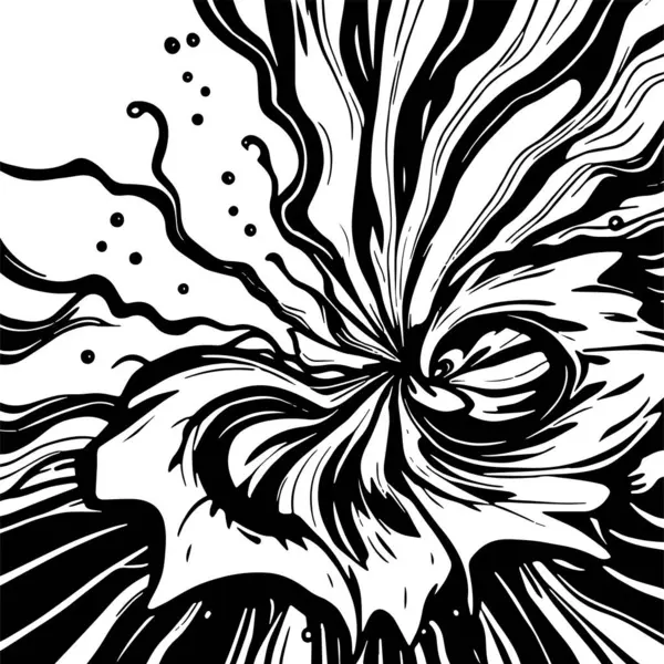 Girdap akış çizgileri olan soyut bir arkaplan. Sanatsal akış çizgileri arka plan sanatı