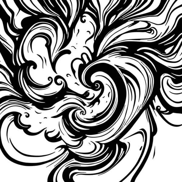 Girdap akış çizgileri olan soyut bir arkaplan. Sanatsal akış çizgileri arka plan sanatı