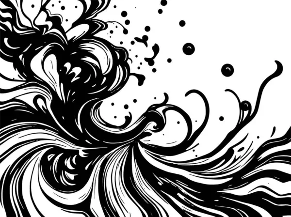 Girdap akış çizgileri olan soyut bir arkaplan. Sanatsal akış çizgileri arka plan sanatı