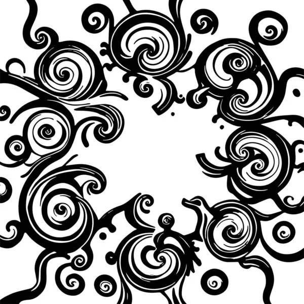 Radyal girdap akış çizgileri olan soyut bir arka plan. Sanatsal akış çizgileri arka plan sanatı