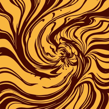 Girdap akış çizgileri olan soyut bir arkaplan. Sanatsal akış çizgileri arka plan sanatı