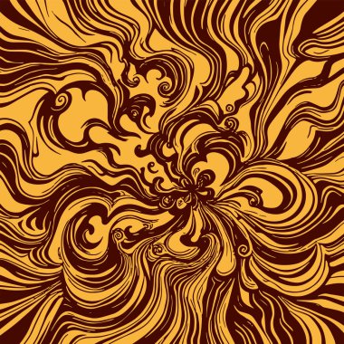 Girdap akış çizgileri olan soyut bir arkaplan. Sanatsal akış çizgileri arka plan sanatı