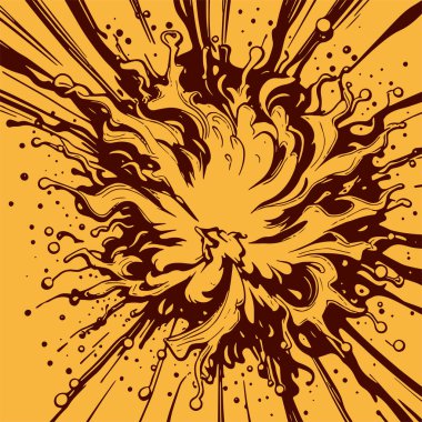 Girdap akış çizgileri olan soyut bir arkaplan. Sanatsal akış çizgileri arka plan sanatı